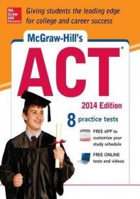 McGraw-Hill's ACT 2014 Edition (Steven W. Dulan) Retail PDF [Itzy]