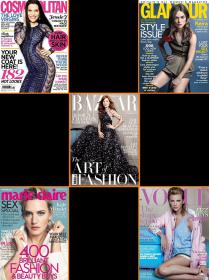 Womens Magazines - October 8 2014 (True PDF)