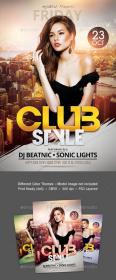 Graphicriver Club Style Flyer 9054967