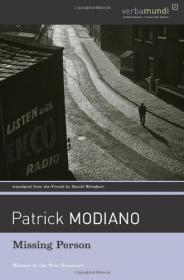 Missing Person Patrick Modiano