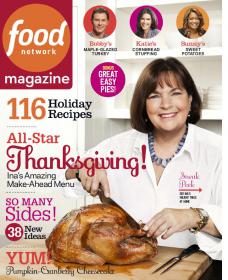Food Network Magazine - November 2014  USA