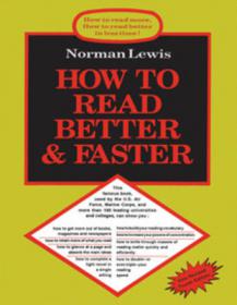 How to Read Better & Faster - Norman Lewis - Mantesh