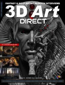 3D Art Direct - Fantasy & Sci Artist in - Depth Interviews (Issue 43, October 2014)