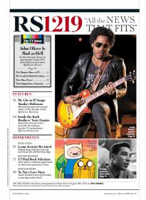 Rolling Stone USA â€“ 9 October 2014