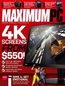 Maximum PC - 4K Screens from 550 Dollars (December 2014)