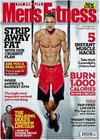 Mens Fitness UK - Strip Away Fat with New Crossfit Plan + Burn 1000 Calories In One Circuit and More (December 2014)