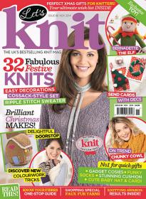 Let's Knit Magazine - Issue 86 November 2014