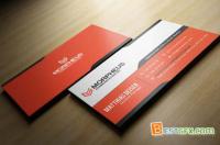 Creativemarket Orange Business Card 73436