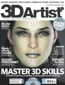 3D Artist - Master 3D Skills Tutorial to Teach you Modling,Texturing,Lightingand Rendering (Issue No. 17)