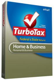 Intuit TurboTax Home and Business 2013 v22.34.597 Retail