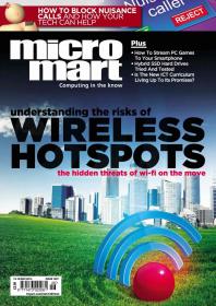 Micro Mart - Understanding The Risks Of Wireless Hot Spots (13 November 2014)