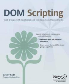 DOM Scripting Web Design with JavaScript and the Document Object Model, 1st Edition