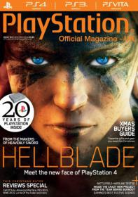 Official PlayStation Magazine UK - Hellblade Meet the New Face of Playstation 4 (Christmas 2014)