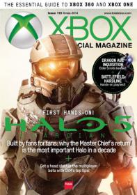 Xbox The Official Magazine - First heads On Halo 5 + Built by Fans for fans (Christmas 2014)
