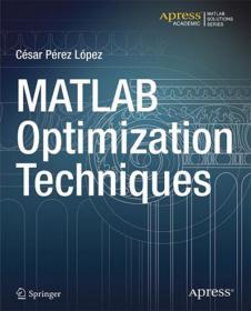 MATLAB Optimization Techniques 2014