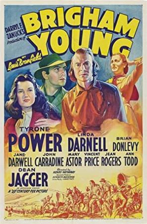 Brigham Young  (Western 1940)  Tyrone Power  720p  B&W