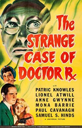 The Strange Case of Doctor Rx 1942 1080p BluRay x264 DTS-FGT