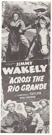 Across the Rio Grande  (Western 1949)  Jimmy Wakely  720p