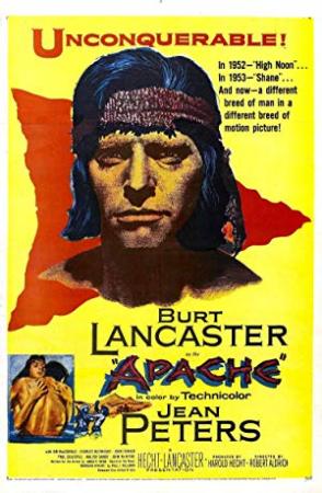 Apache  (Western 1954)   Burt Lancaster  720p  BrRip