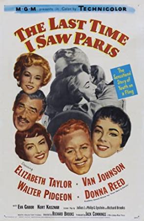 Last Time I Saw Paris (1954) DVD5 Untouched- Elizabeth Taylor, Van Johnson [DDR]