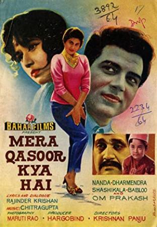 Mera Qasoor Kya Hai (1964) Xvid 1 0g - No Subs - Dharmendra, Nanda [DDR]