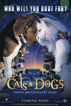 Cats & Dogs (2001) 720p BR-Rip [Tam + Eng + Hid] [X264 - AC3 - 900MB]