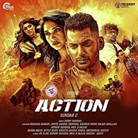 Action (2019) 720p - HDRip - [Telugu (HQ Line) + Tamil] - 1.4GB - ESub