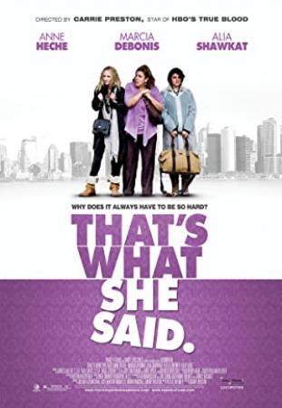 Thats What She Said (2012) DVDRip 400MB Ganool