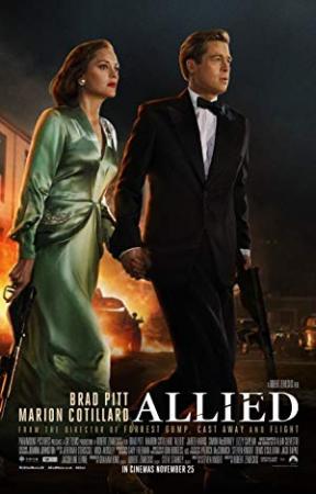 Allied (2016) 720p UNCUT BluRay x264 ESubs [Dual Audio] [Hindi or English] Full Hollywood Movie Hindi [1GB]