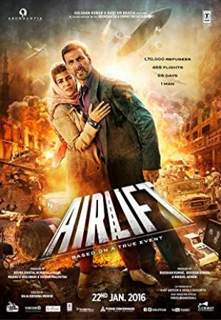 AIRLIFT (2016) DVDrip - 720p Upscale - x264 - AC3 Untouched - Esubs - DrC Release