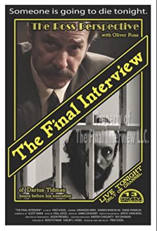 The Final Interview [2018 - USA] serial killer thriller