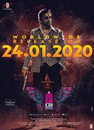 Disco raja (2020) Telugu movie Dvdscr audio xvid x264 700MB